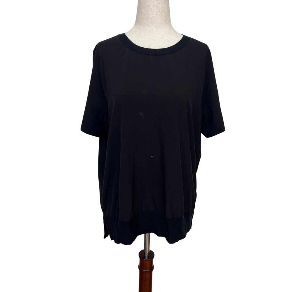 ATHLETA Women's Zephyr Tee Size M In Black